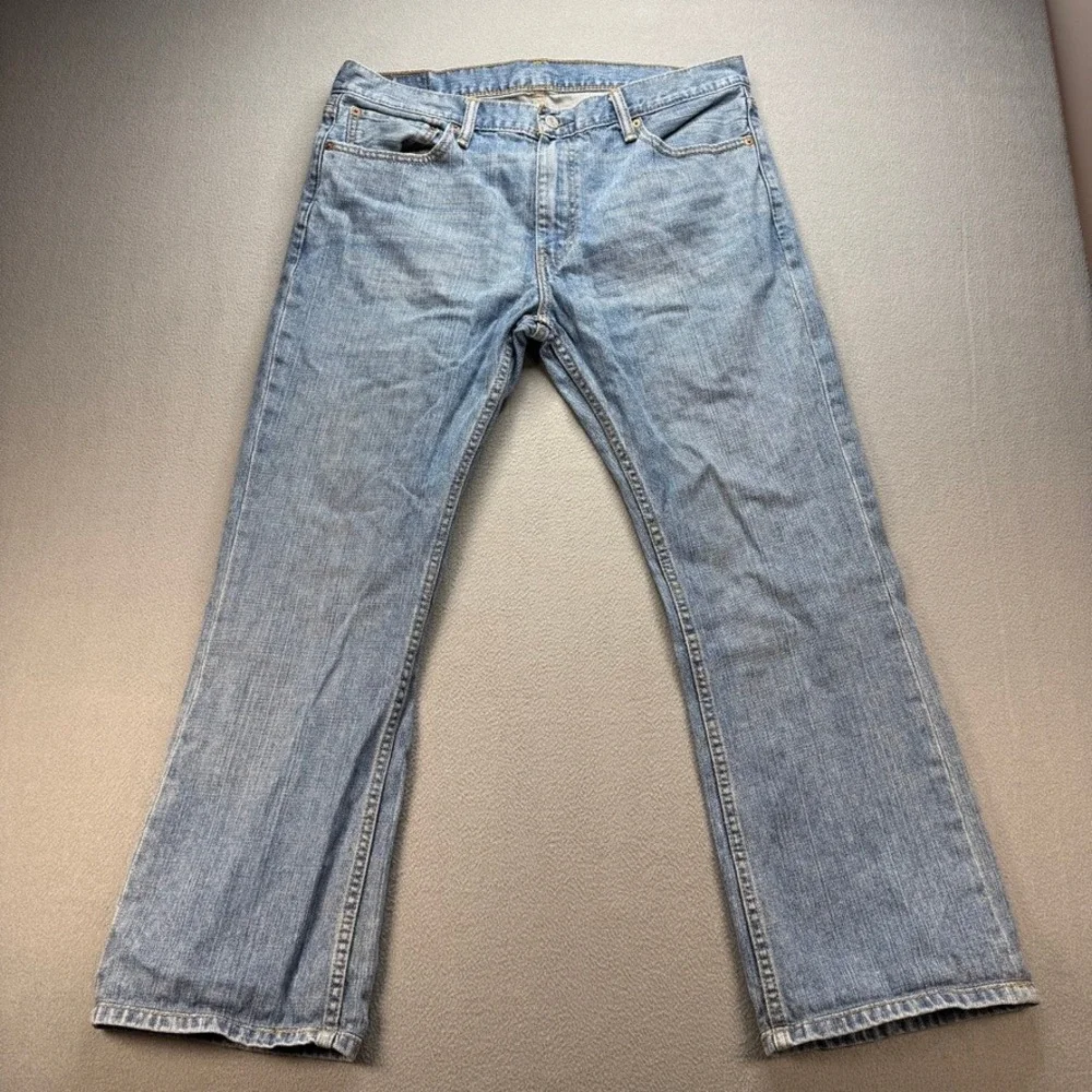 Levi 527 Slim Bootcut Jeans 36x30 (FIT 36x28) Blue Denim Cotton Western Workwear